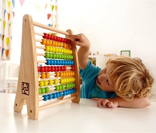 Hape - Rainbow Bead Abacus