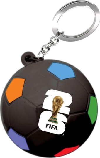 FIFA World Cup Nøkkelring Stressball Svart - Gadgets