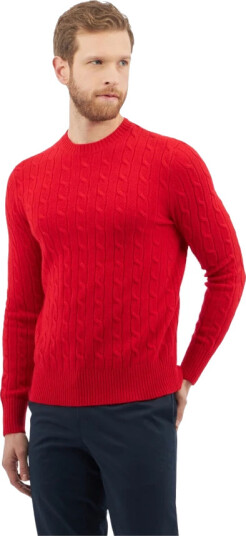 Brooks Brothers Herre Strikkevarer Rød L,