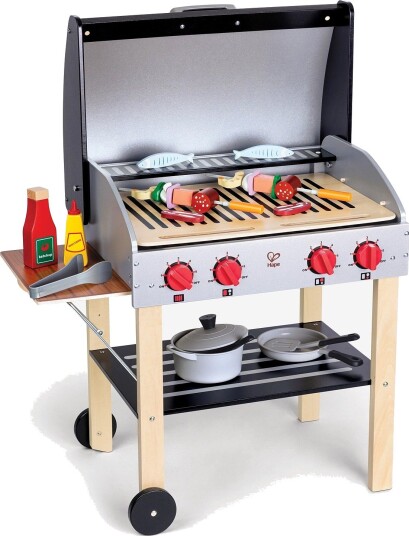 Hape Hape Gourmet Grill With Food Playset - MULTI - One Size