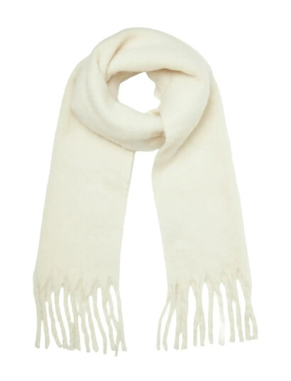 Vero Moda Vmivy League Scarf Noos White ONE SIZE