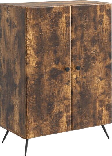  Serviesskap Røkt Eik 66 x 34,5 x 90 cm Konstruert tre
