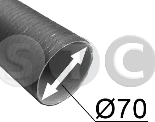Rør luftforsyning STC T402212