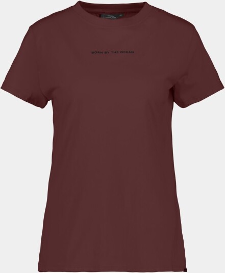 Didriksons Ingarö T Shirt Printed Old rust