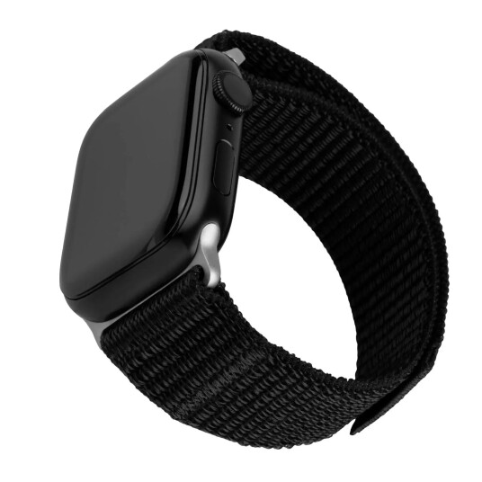 Apple Watch (49mm) Fixed Nylonreim - Svart