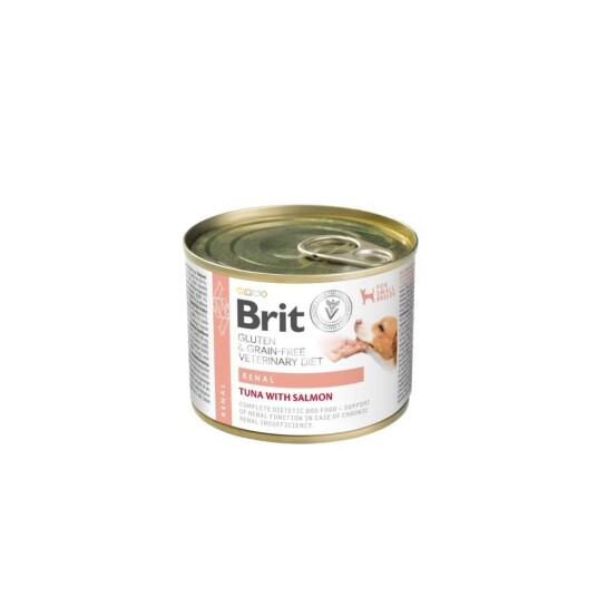 Brit Veterinary Diet Dog Grain Free Can Renal 200 G 