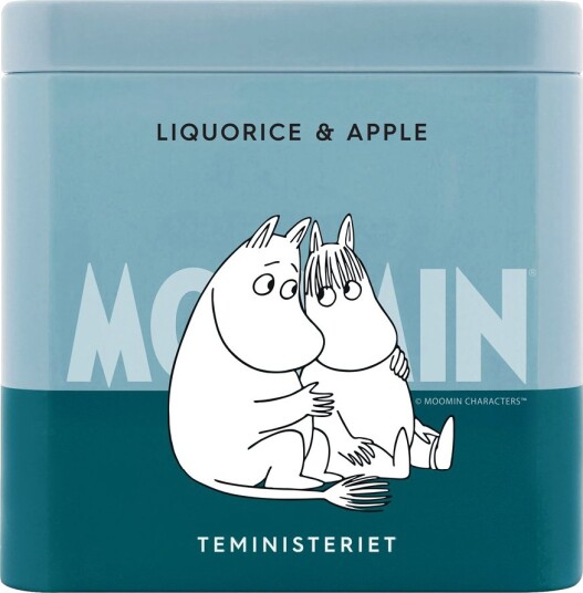 Teministeriet Mummi teboks svart te lakris/eple 100g Teministeriet Mummi teboks svart te lakris/eple 100g