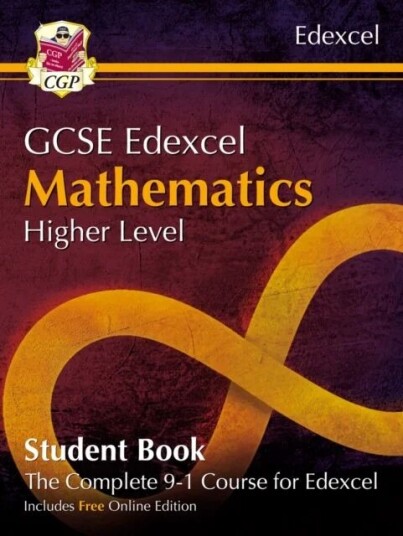 Grade 9-1 Gcse Maths Edexcel Student Book - Higher (With Online Edition): Perfect Course Companion F Av Cgp Books