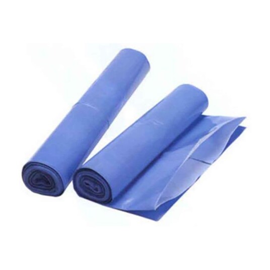 Rullpack LLD R3 (X3) Søppelsekk 125 liter, blå/hvit, 25 stk./rull, Lager & miljø
