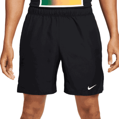 Nike Court Dri-FIT Victory Short 7in tennisshorts herre Svart M