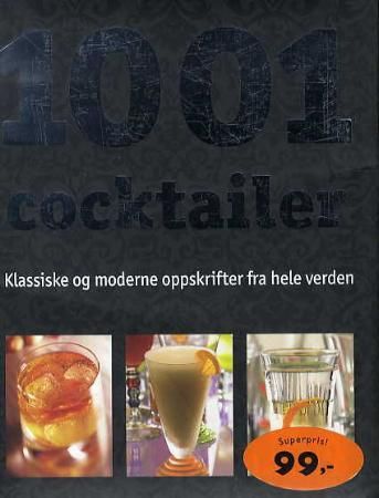 1001 coctailer Innbundet Pent brukt bok