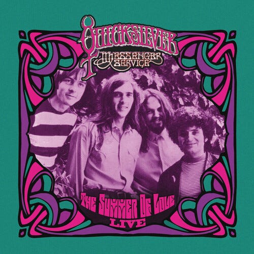 Quicksilver Messenger Service Live From The Summer Of Love LP/Vinyl