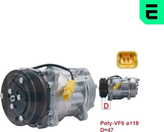 AC-kompressor ERA 670031