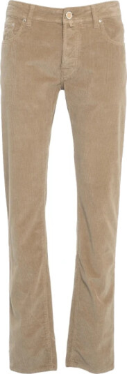 Jacob Cohën Herre Bukser Beige W38,