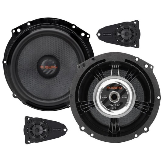 Musway 8" komponentsett VW - 8" komponentsett for VW T5/T6