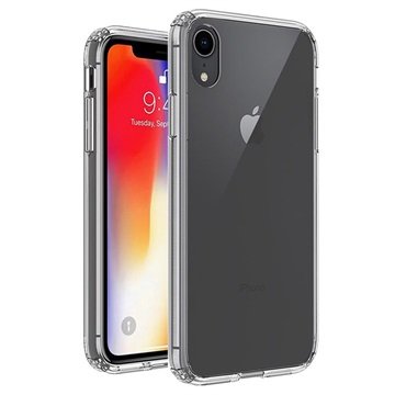 Ripebestandig iPhone XR Hybrid-deksel Gjennomsiktig