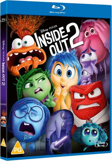 Inside Out 2 / Innsiden Ut 2 Bluray Inside Out 2 / Innsiden Ut 2 Bluray