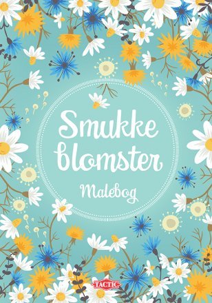 Tactic Vakre blomster malebok Tactic Vakre blomster malebok