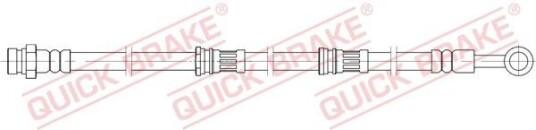 Bremseslange QUICK BRAKE 58.828