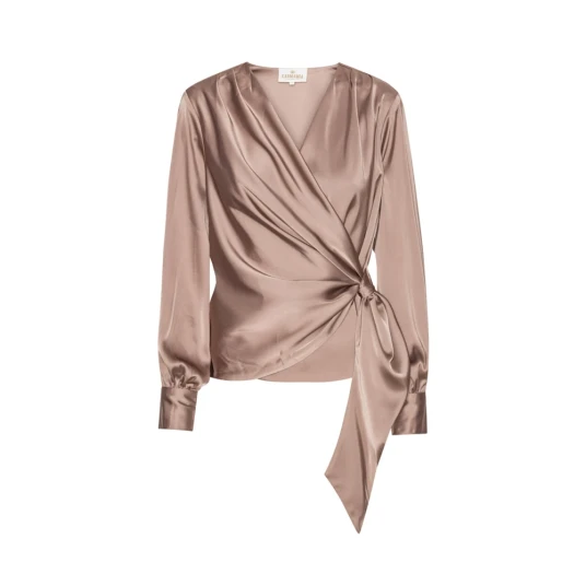 Karmamia Dame Bluser & Skjorter Beige S Karmamia Dame Bluser & Skjorter Beige S