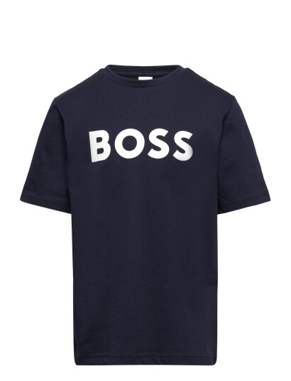 BOSS Short Sleeves Tee-Shirt Navy 104 BOSS Short Sleeves Tee-Shirt Navy 104