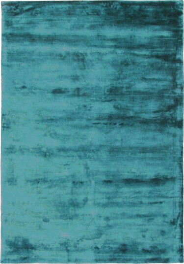 Viskoseteppe Jodhpur Special Luxury Edition turkis Størrelse: 200 x 200 cm firkantet form