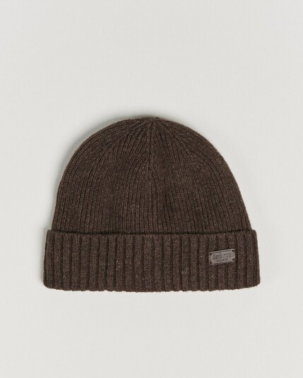 Barbour Lifestyle Carlton Wool Beanie Mid Brown Barbour Lifestyle Carlton Wool Beanie Mid Brown