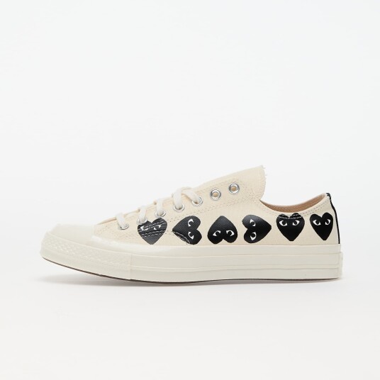 Converse x Comme des Garçons PLAY Chuck 70 OX Milk/ Black/ Egret EUR 41.5