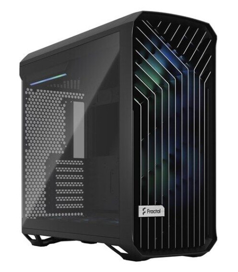 Fractal Design Torrent RGB Full Tower Kabinett E-ATX Svart med Glassvindu Fractal Design Torrent RGB Full Tower Kabinett E-ATX Svart med Glassvindu