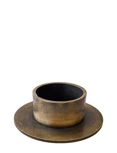 Kunstindustrien The Circle (5 Cm Candle) - Burned - Gold - 5 cm