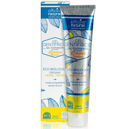 Organisk tannkrem Gel Officina Naturae sitron Organisk tannkrem Gel Officina Naturae sitron