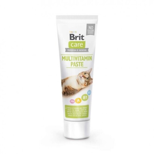 Brit Care Multivitamin Kattemat Pasta 100 g med Laks og Lever Brit Care Multivitamin Kattemat Pasta 100 g med Laks og Lever