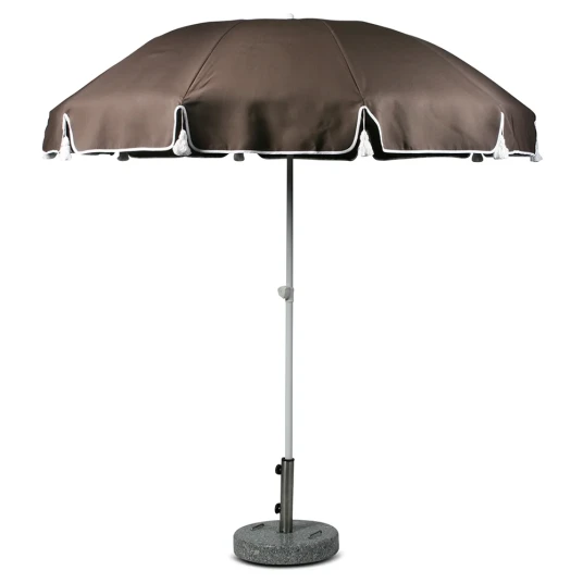 Fri Form Parasoll 220 cm med dusker brown 39