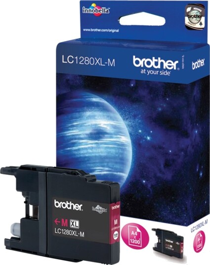 Brother LC1280 XL M blekkpatron - Original - Magenta 24 ml