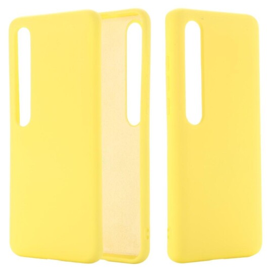 INCOVER Xiaomi Mi 10 5G / Mi 10 Pro 5G Liquid Silikondeksel - Gul