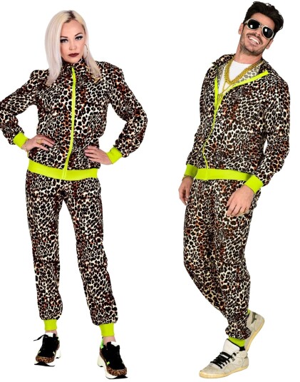 Widmann 80 Talls Leopard Grilldress til Voksen Strl L