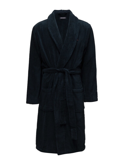 Tommy Hilfiger Bathrobe - Blue - XL Tommy Hilfiger Bathrobe - Blue - XL