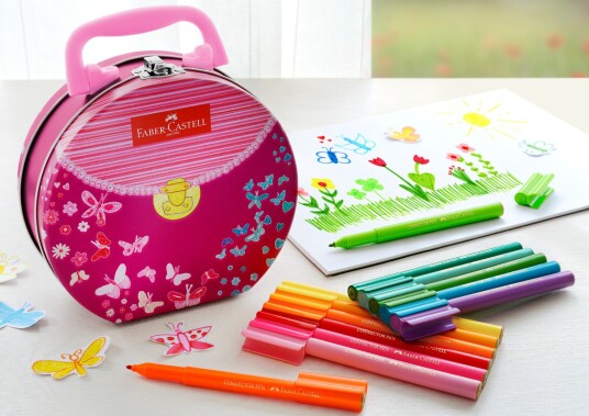 Faber-Castell Connector Tusjpenner 33-set Håndveske