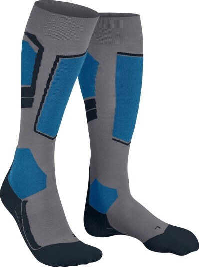 Falke Men"s SK4 Knee-High Socks M.grey Mel, 42-43