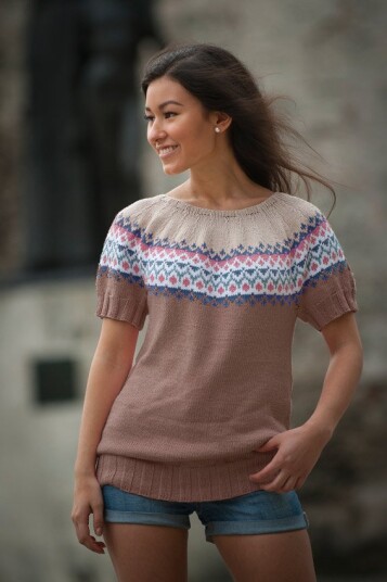 Viking Garn 1706 7 Suna Topp Lys Brun