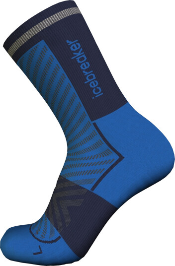 Icebreaker Men"s Merino Run+ Ultralight Crew Lazurite/midnight Navy, 42-44
