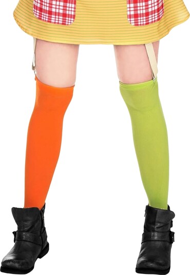 Maskworld Metamorph Pippi Langstrømpe Strømper Large XX-Large 131047-11