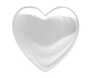 IX Studios IX Heart Øredobbe Single Sølv DMB0370SL-ONE Unisex 925 sterling silver
