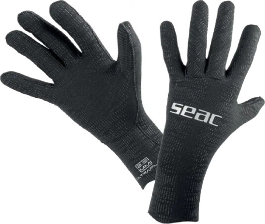SEAC Ultraflex hansker 5 mm Svart L