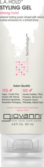 Giovanni organic L.A. natural styling gel 200 ml