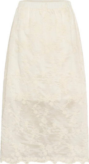 Saint Tropez Dame Skjørt Beige XL, Saint Tropez Dame Skjørt Beige XL,