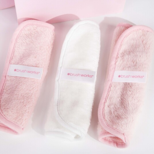 Brushworks Makeup Remover Cloths 3pcs