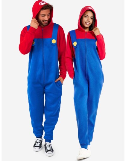 Boland Traciks Opposuit Super Mario Onesie OSAO-1002-L