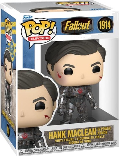Funko POP! Fallout Hank Maclean i Power Armor Figur