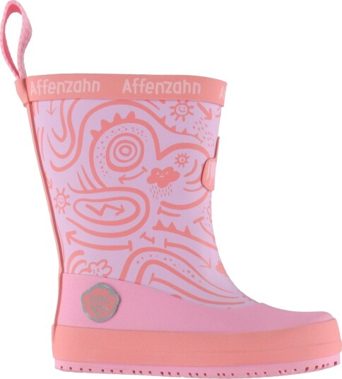 Affenzahn Gummistøvler Plysj Unicorn Barfot Rosa Affenzahn 31 Gummistøvler
